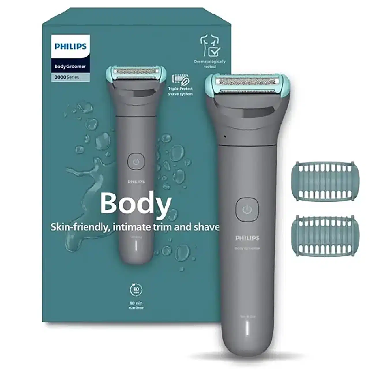 عکس ماشین اصلاح بدن فیلیپس Philips  مدل BG3480/15 با سیستم Triple Protect - فروشگاه ماه به ماه