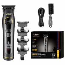 ماشین اصلاح مو و ریش وی جی آر VGR مدل V-299 با 5 تنظیم سرعت