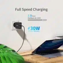 عکس شارژر دیواری چویتک CHOETECH مدل Q6005 توان 30 وات PD - فروشگاه ماه به ماه