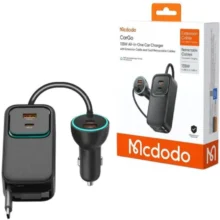 عکس شارژر فندکی مک دودو Mcdodo مدل CC-2131 توان 135 وات - فروشگاه ماه به ماه