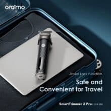 عکس ماشین اصلاح موی صورت و بدن اورایمو Oraimo مدل OTR-280 دو سرعته - فروشگاه ماه به ماه