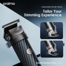 عکس ماشین اصلاح موی صورت و بدن اورایمو Oraimo مدل OTR-280 دو سرعته - فروشگاه ماه به ماه
