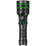 عکس چراغ قوه گرین لاین مدل Green Lion Hyper Ray Pro LED Torch Black - فروشگاه ماه به ماه