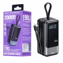 عکس پاوربانک ریمکس مدل Remax Dinba Series RPP-59 20000mAh - فروشگاه ماه به ماه