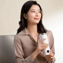 عکس فلاسک قابل حمل میجیا مدل Xiaomi Mijia Smart Portable Electric MJDRB02PL با ظرفیت 350 میلی‌ لیتر - فروشگاه ماه به ماه