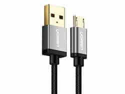 کابل شارژ و انتقال داده یو اس بی به میکرو یو اس بی یوگرین Ugreen Micro USB Data Cable 1.5M